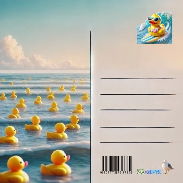 Achterzijde badeend 11