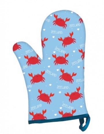 Ovenwant motief krab